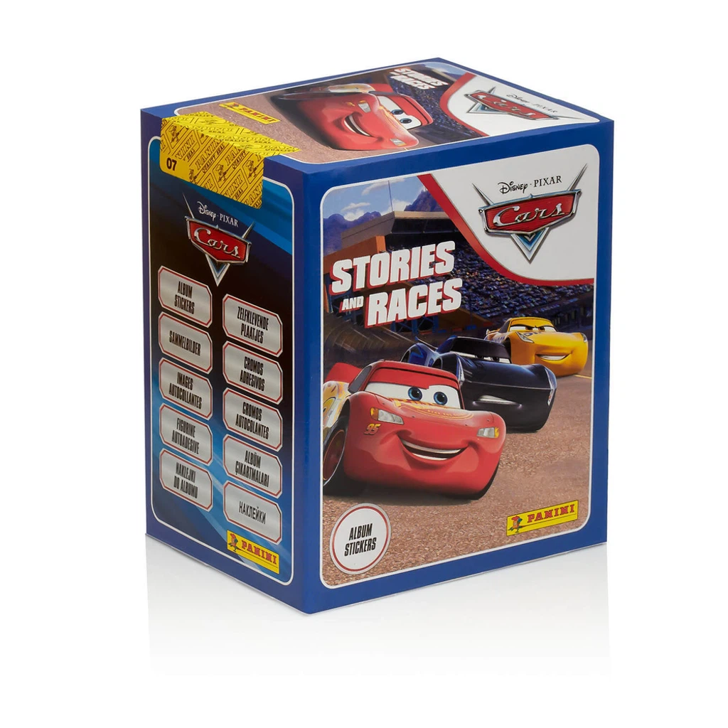 PANINI Тачки. Истории и гонки. Блок